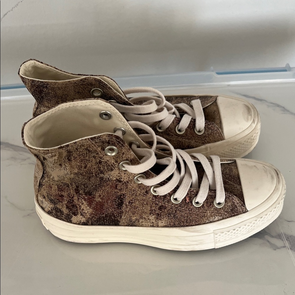 Converse Multicolor High-Top Sneakers